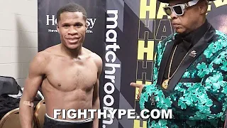 DEVIN HANEY VS. JOJO DIAZ JR. EXCLUSIVE POST-FIGHT LOCKER ROOM REACTIONS