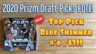 2020-21 Panini Prizm Draft Picks Basketball First Off The Line FOTL - LAMELO BALL BLUE SHIMMER /13!!