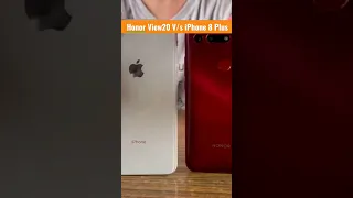 iPhone 8 Plus Vs Honor View 20📱#shorts #youtubeshorts #viralshorts