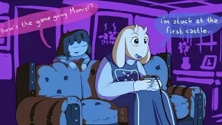 Frisk Teaching Toriel Video Games! (Undertale Comic & Animation Dub Compilation)