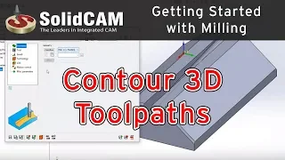 SolidCAM   Contour 3D