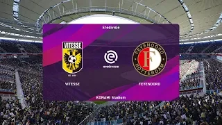 PES 2020 | Vitesse vs Feyenoord - Netherlands Eredivisie | 08 December 2019 | Full Gameplay HD