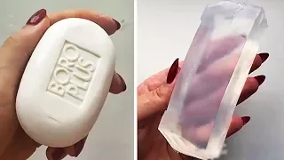 Relaxing ASMR Soap Carving | Satisfying Soap Cutting Videos #97