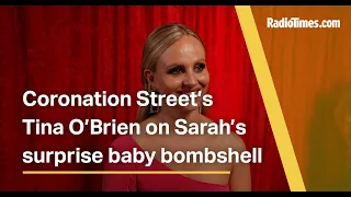 British Soap Awards: Tina O'Brien discusses Sarah's baby bombshell on Coronation Street