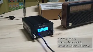 Retekess TR508 & TR509 FM Transmitter for drive-in church solutions