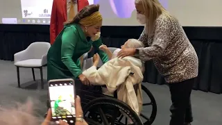 Doña Elsa Aguirre ¡emotivo encuentro con su hermana Alma Rosa Aguirre!