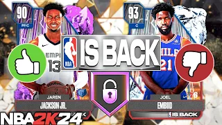 NEW NBA IS BACK CARDS IN NBA 2K24 MyTEAM! WHICH PLAYERS ARE WORTH BUYING?