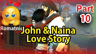 PUBG Movie - John & Naina | Love Story Last Part 10 End Season 1 | Action Drunk Animation | Film