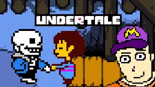 чзх?! здарова, санс! Монвер в undertale 2