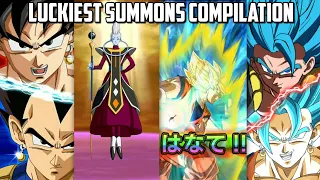 Dokkan Battle - Luckiest Summons (Compilation)