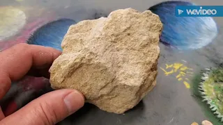 Pastel Technique. How to do a rock