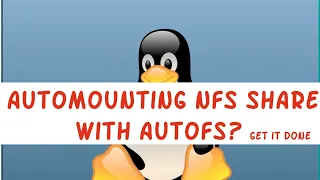 How automount (autofs) works with NFS in Linux  - Part 1 (RHCSA 8, Lesson 22 Updated)