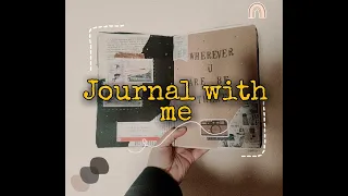 Journal with me .. simple video (vintage vibe).