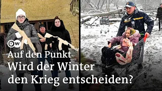 Russland gegen die Ukraine: Wer ist besser gerüstet für den Winterkrieg? | Auf den Punkt