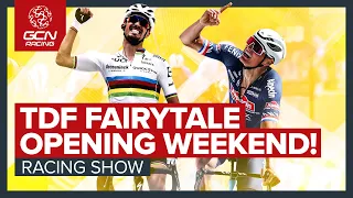 Alaphilippe & Van Der Poel Deliver Dream Tour de France 2021 Opening Weekend | GCN Racing News Show