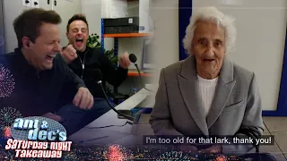 Ant & Dec prank the public with HILARIOUS security system! | Saturday Night Takeaway