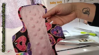 Sewing an Exposed Core Cloth Pad