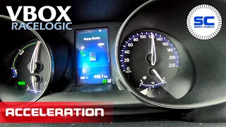 2019 Toyota C-HR 1.8 Hybrid 98Hp / 122Hp Acceleration TEST 0-100 0-140 RACELOGIC With Results