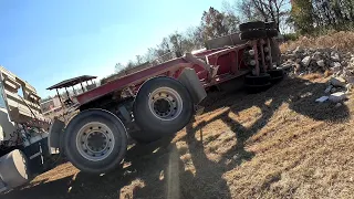 WITNESS TO A ROLLOVER!!! WHILE TOWING A TRUCK WITH THE WESTERN STAR!