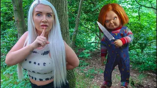 Chucky Trapped Me And Attacks!! Short Movies