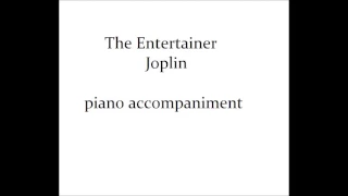 The Entertainer (Joplin) piano accompaniment for other instruments
