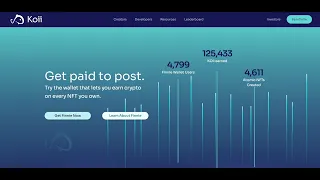 Koii Network | Аирдроп | Участие в тестнете | Создание NFT