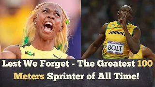 Is Shelly Ann Fraser-Pryce the Greatest 100 Meters Sprinter of All Time? #shellyfraserpryce #bolt