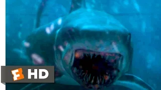 Deep Blue Sea (1999) - Blowing Up the Shark Scene (10/10) | Movieclips