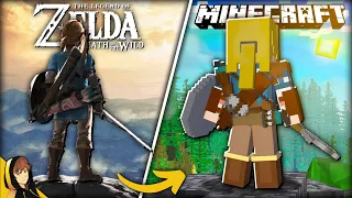 Minecraft, But I made it Legend of Zelda: Breath of the Wild!!!