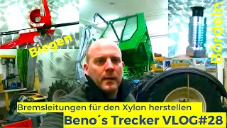 Trecker VLOG#28 Fendt Xylon Restauration der Spiegel | Bremsleitungen mit Spezialwerkzeug herstellen