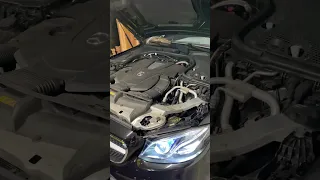 Zgomot motor imediat dupa pornire Mercedes E400 4matic 3.0 benzina