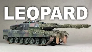LEOPARD 2 A6, Tamiya 1:35, Building and Painting