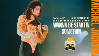 Michael Jackson- Wanna Be Startin' Somethin' Dangerous tour Studio Version [instrumental] audio