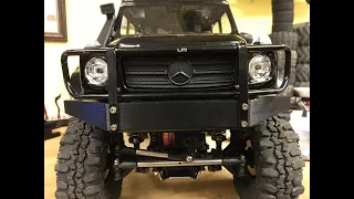 Tamiya CC-02 GWagon - Custom Battery Tray and Front Bumper/Mount