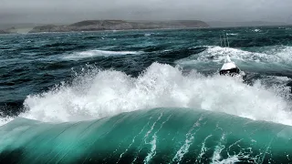 US Barracuda SV125 rough weather sea trials.