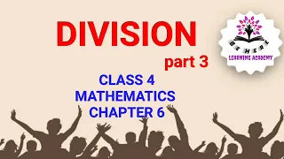 Karnataka State Syllabus-DIVISION (part 3)-CLASS 4- MATHEMATICS