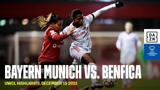 HIGHLIGHTS | Bayern Munich - Benfica -- UEFA Women's Champions League 2021-2022 (Deutsch)