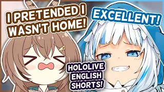 Mumei Tells Gura a Classic Introverted Story | Hololive English Shorts