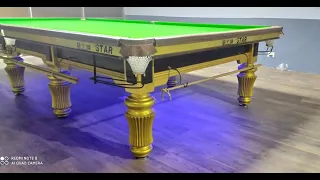 NEW STAR SNOOKER TABLE GRAND OPENING BY ( ANJESH BILLIARD MAKER )