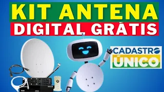 kit Antena digital de graça