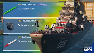RF Admiral Isakov Dengan Build Terbaiknya! Darah Sekarat Masih bisa Menang! | Modern Warships PC