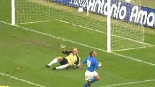 Totti for Italy EURO 2000 Goal V Romania