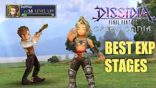 LEVELING GUIDE! BEST EXP STAGES! Dissidia Final Fantasy: Opera Omnia