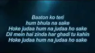 Baaton ko teri full song with lyrics~ALL IS WEEL~ARJIT SINGH