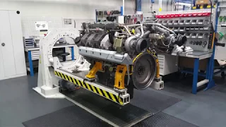 Liebherr - Remanufacturing: Engine Disassembly and Assembly