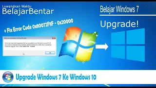 How to Update Windows 7 to Windows 10 22H2 + Fix Media Creation Tool Error Code 0x80072F8F - 0x20000