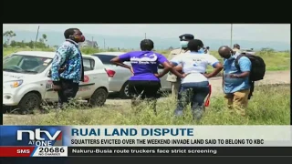 Hundreds invade disputed KBC land after eviction from Ruai, Mathare 4A