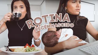 Rotina da manhã com a bebê e a realidade da vida de mãe.. ⭐️ | Vanessa Lino