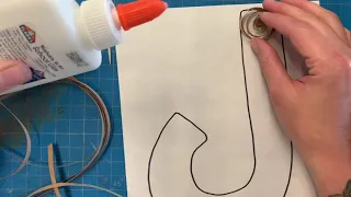 Monogram Paper Quilling Part 1