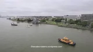 Harmony of the Seas - Escale inaugurale - Maiden call Rotterdam 24 mai 2016 - Timelapse